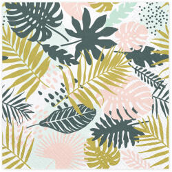  Szalvéta Aloha - Levelek, 33x33cm (1 db / 20 db. ) (SP33-55)