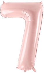  7'' számú fólia lufi, 72 cm, világos rózsaszín (FB230P-7-081J)