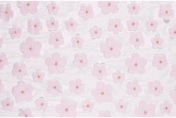  Table runner Flowers, light pink, 26 x 500 cm (BD1-081J)