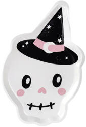  Papírtányérok Koponya, 18x27 cm, mix (1 pkt / 6 db. ) (TPP82)