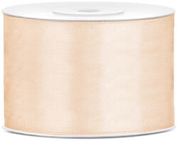  Szatén szalag, krém, 50mm/25m (1 db / 25 lm) (TS50-079)