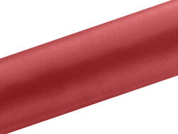  Szatén egyszínű, piros, 0, 16 x 9 m (1 db / 9 lm) (SATR16-007)