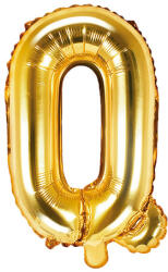  Fólia lufi betű ''Q'', 35 cm, arany (FB2M-Q-019)