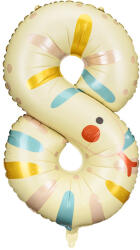  8-as számú fólia lufi - Kígyó, 55x88 cm, mix (FB163-8)