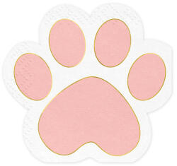  Napkins - Kitty Paws, mix, 15, 5 x 14, 5 cm (1 pkt / 12 pc. ) (SPK38)