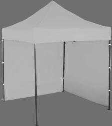 Expodom Gyorsan összecsukható sátor 2x2m - acél, 2 oldalfal, Szürke / antracit