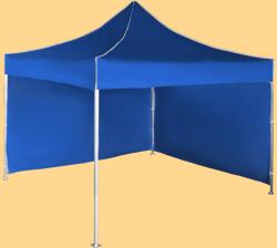 Expodom Gyorsan összecsukható sátor 3x3 m - alumínium, Kék, 2 oldalfal