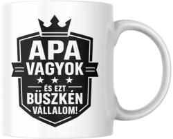  Apa vagyok és ezt büszkén vállalom bögre (apa_vagyok_es_ezt_buszken_vallalom_bogre)