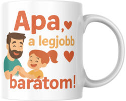  Apa a legjobb barátom lányos bögre (apa_a_legjobb_baratom_lanyos_bogre)