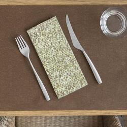 Pack Service Multisoft szalvéta 40x44 1/8 hajtás 50 lap/csomag Abby zöld