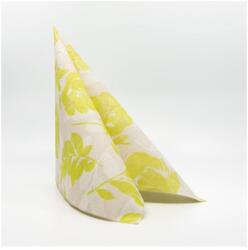 Pack Service textilhatású szalvéta 40x40 cm 50 lap/csomag Garden zöld