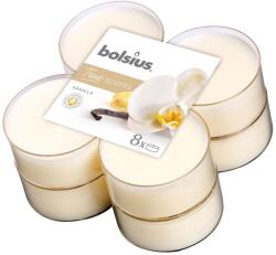 Bolsius Tea Maxi 8 Db True Scents Vanilla Illatgyertya