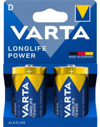 VARTA Elem, D góliát, 2 db, műanyagmentes, VARTA "Longlife Power (4920121422) - iroszer24