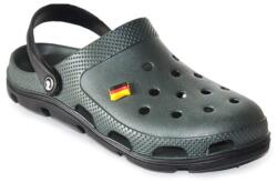 Jose Amorales Saboti, clogs, pentru barbati, spuma EVA, verde kaki inchis si negru, marimea 41, Jose Amorales (116111-41)