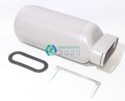 Zehnder - CLRF kerek, homlokoldali levegőnyílás ház (990322061)