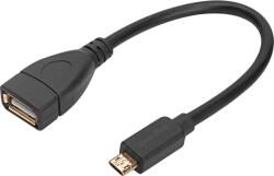 SPEEDLINK Кабел SPEED-LINK USB 2.0 OTG Adapter USB OTG Cable (SL-170206-BK)