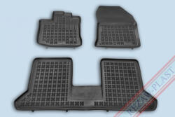 Rezaw-Plast Dacia Dokker (2012-2021) set covorașe din cauciuc Rezaw-Plast cu margini înalte (REZAWPLAST-203405)