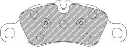 FERODO set placute frana, frana disc FERODO FCP4805H (FCP4805H)