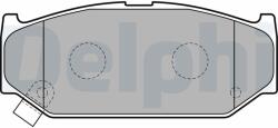 DELPHI set placute frana, frana disc DELPHI LP2182 (LP2182)