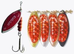 Mepps AGLIA Long Redbo, 2, Fekete, 7g (52 1221D2)