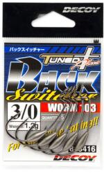 Decoy Offset Horog Súlyozott Decoy Worm 103 Back Swicher #2/0 0.9g (813409)