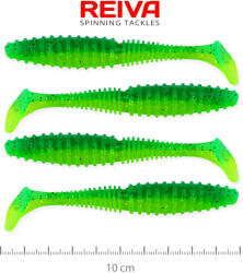 Reiva Zander Power Shad 10cm 4db/cs (Poison Green) (9901-143)