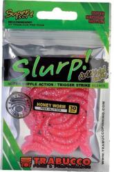 Trabucco Slurp Bait Honey Worm XL pink Glitter 25 db pink méhlárva (182-00-350) - jadabo