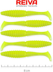Reiva Zander Power Shad 8cm 5db/cs (Flash Lemonade) (9901-844)