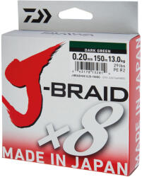Daiwa J-Braid X8 (dark green, 0.06mm, 4.00kg, 150m) (12751-006)