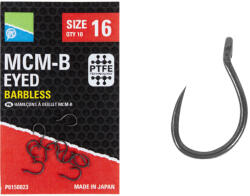 Preston MCM-B EYED HOOKS SIZE 14 (P0150022)