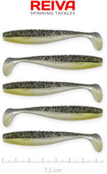 Reiva Flat Minnow shad 7, 5cm 5db/cs (Moonshine Bleak) (9902-801)