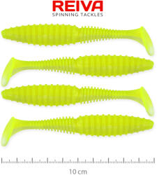 Reiva Zander Power Shad 10cm 4db/cs (Flash Lemonade) (9901-144)