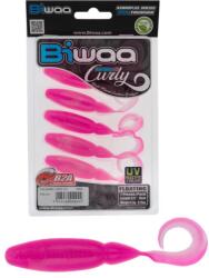 Biwaa Tailgunr Curly 3.5" 9cm 304 Pink Ice (B002089) - jadabo