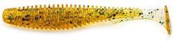 Fishup Fishup_U-Shad 4" 8Pcs. 036 - Caramel/Green & Black (FHL24-108)
