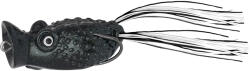 CarpZoom Predator-Z Popper Frog békautánzat, 6cm, 16g, fekete (CZ3405)