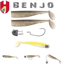 Herakles Combo Horog Benjo Shad 3" 7.5cm Chartreuse Impact (ARHKFZ04) - jadabo
