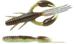 OSP DOLIVE CRAW 2" 5cm TW107 Green Pumpkin Chart 10/plic (OSP51999)
