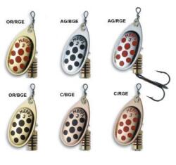 Mepps AGLIA Decorée , 2, Bronz alapon/Fekete pöttyös, 4, 5g (52 1010I2)