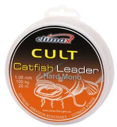 Climax Cult Catfish Hard Mono Leader 50m 1.20mm 100kg (8731-10050-120) - jadabo