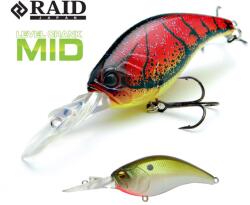 Raid Japan Level Crank Mid Wobbler 59mm 10, 5g 008 Pearl Shad (RAID33308)