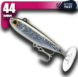 FIIISH Power Tail 44mm- Fast - 12g - Silver Gitter (PWT562)