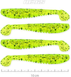Nevis Impulse Shad 10cm 4db/cs (Poppy green) (9721-123)