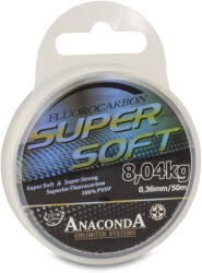Anaconda Super Soft Fluorocarbon extra lágy / 0, 45mm / 50m / 13, 74kg (2525045)