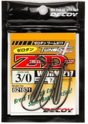 Decoy Offset Horog Súlyozott Decoy Worm 217 Zero-Dan #4 2.5g (823774)