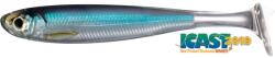 Livetarget Slow-Roll Shiner Paddle Tail Silver/Blue 100 mm (LT202-001)