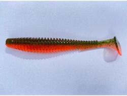 Fishup Fishup_U-Shad 4" 8Pcs. 205 - Watermelon/Flo Orange (FHL24-144)