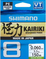 Shimano Kairiki 8 150m Mantis Green 0.060mm/5.3kg (59WPLA58R00)