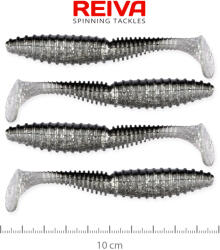 Reiva Zander Power Shad 10cm 4db/cs (Flash Bleak) (9901-145)