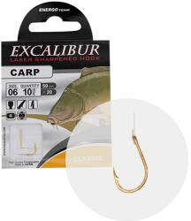 Excalibur Kötött Horog Carp Classic, Gold No. 4 (47024-004) - jadabo