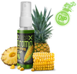 Delphin AromaX/30ml dip spray Kukorica-ananász/fluo zöld (101004674)